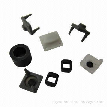 Rubber Parts for Electronic Components, Available in Various Shapes and Sizes